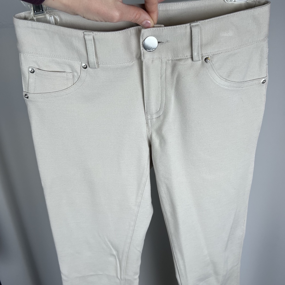 SOLD ON THREDUP - INC, Knit Pants, Skinny, Tan, Petite 0, NWOT - Picture 2 of 13